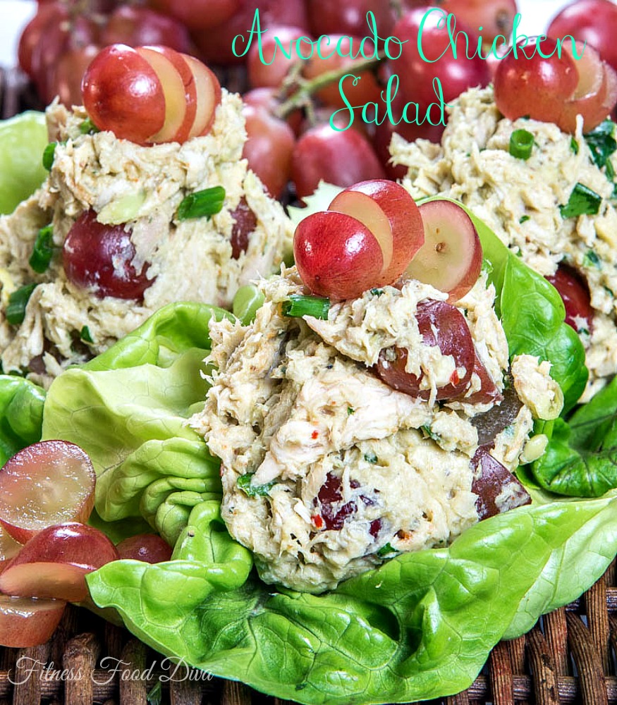 Protein-Packed Chicken & Avocado Salad