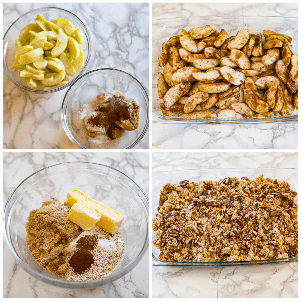 Cinnamon-Spiced Apple and Pecan Crisp