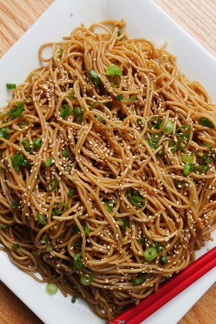 Toasted Sesame Noodle Salad with Burmese Chili-Lime Dressing