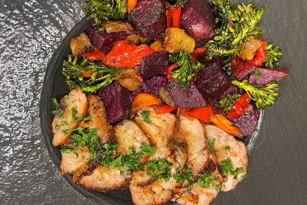 Johnson's Heritage Pork Tenderloin with Honey-Glaze