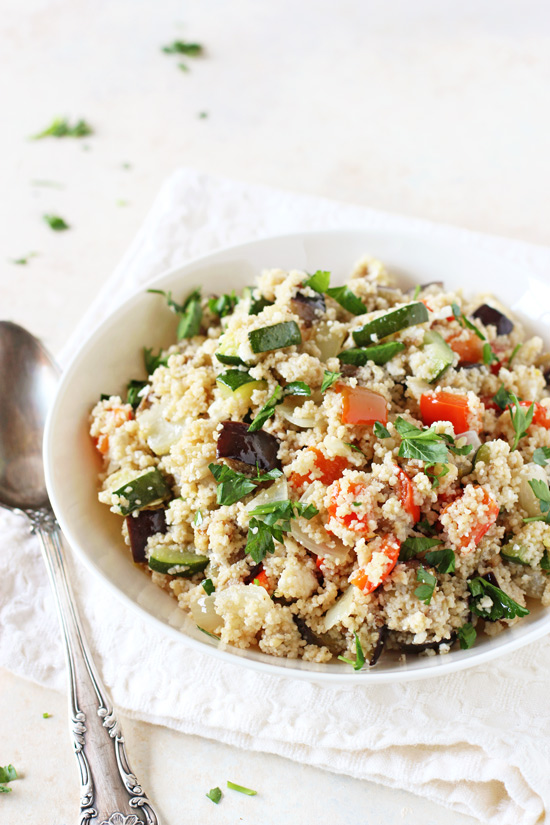 Mediterranean-Inspired Couscous Salad with Italian and Cajun Notes