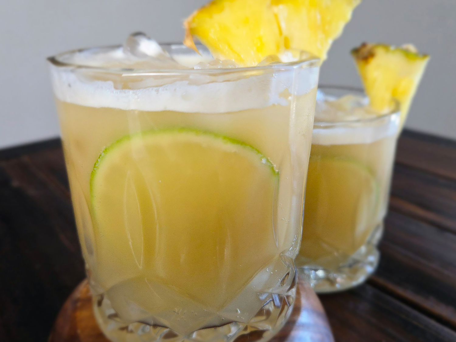 Coconut and Ginger Punch with Spiced Rum