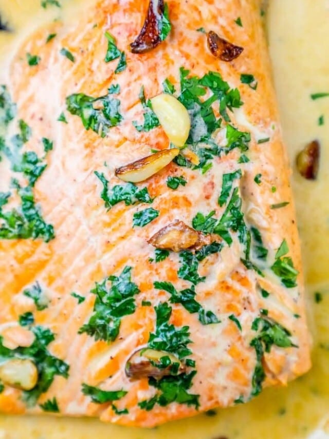 Pan-Seared Salmon with Irish Whiskey Glaze and Spinach