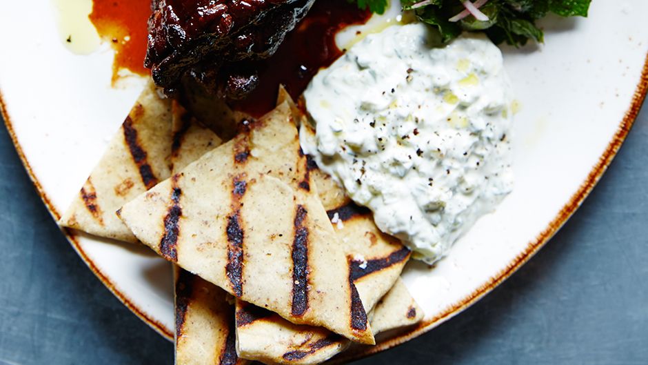 Chilled Tzatziki with Cucumber and Dill