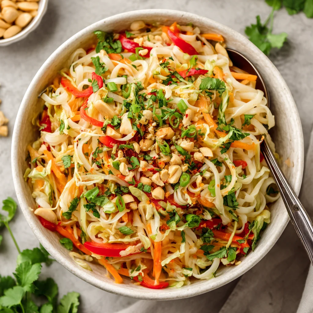 Thai Peanut Noodle Salad