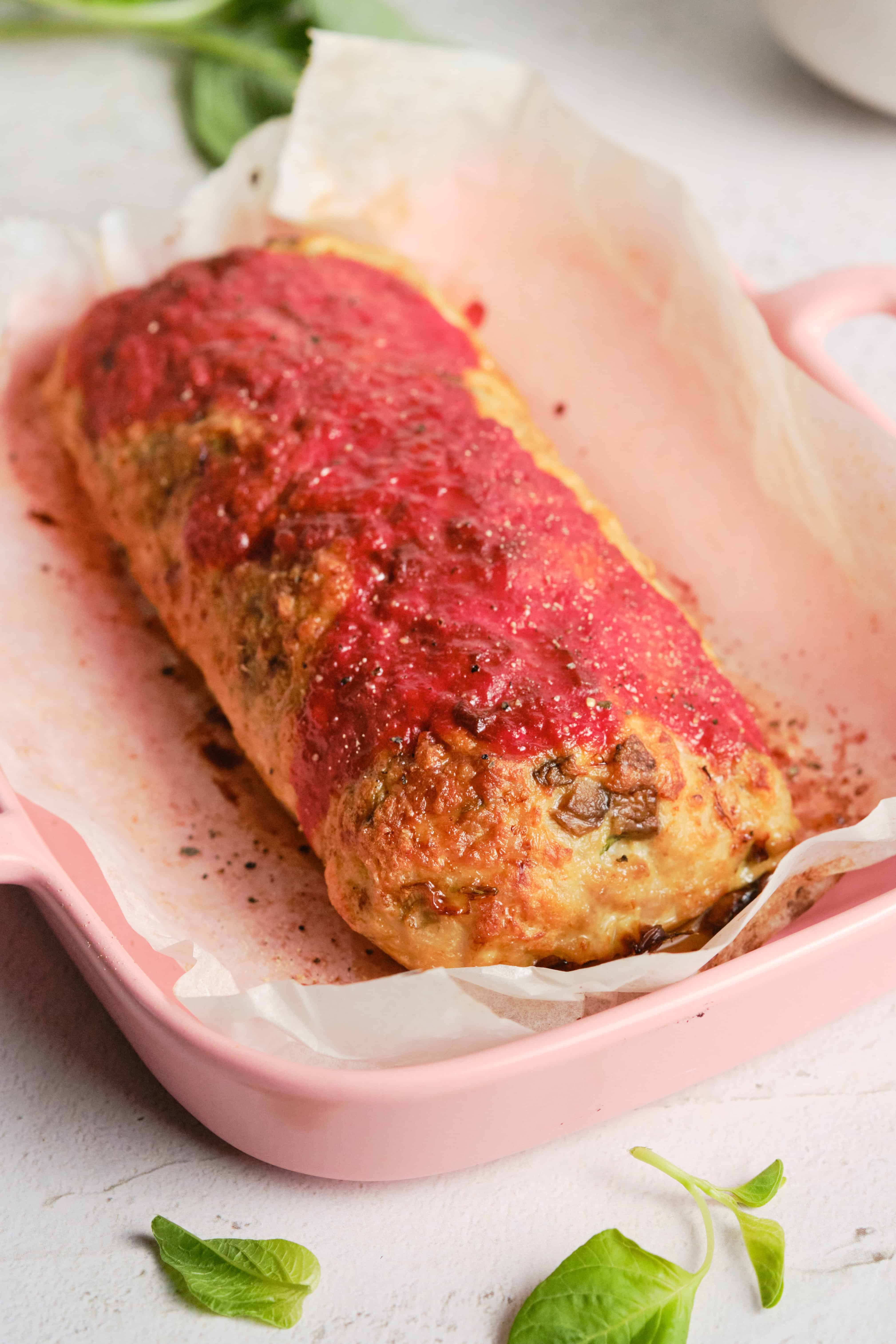 Baked Turkey Meatloaf with Autumn Spices