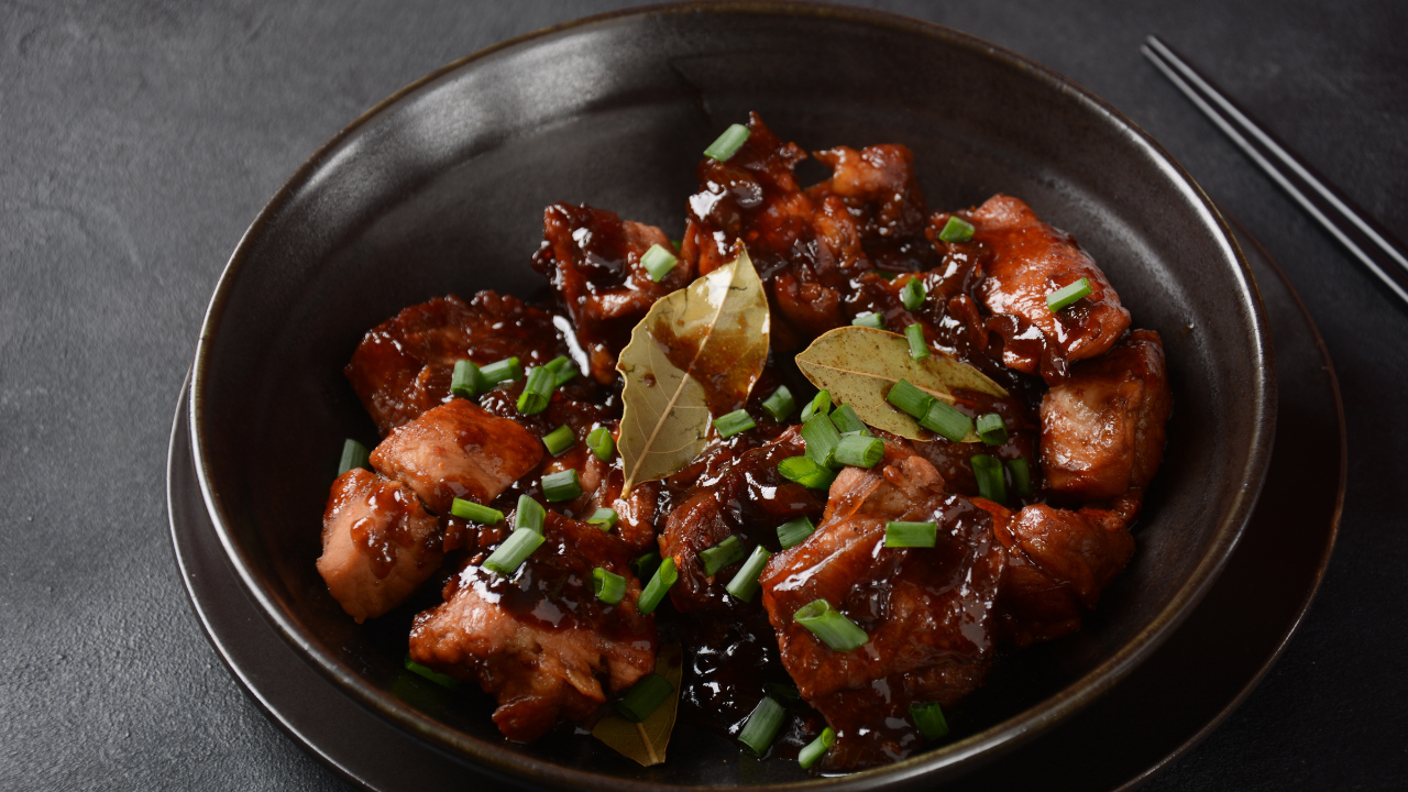 Adobo-Inspired Pork Belly Braise with Vinegar and Soy
