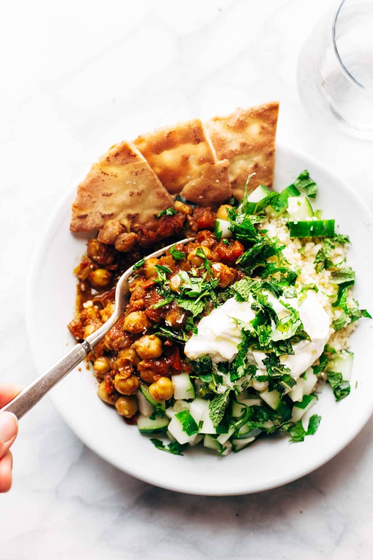 Somali Niiko-Inspired Spiced Chickpea and Rice Bowl