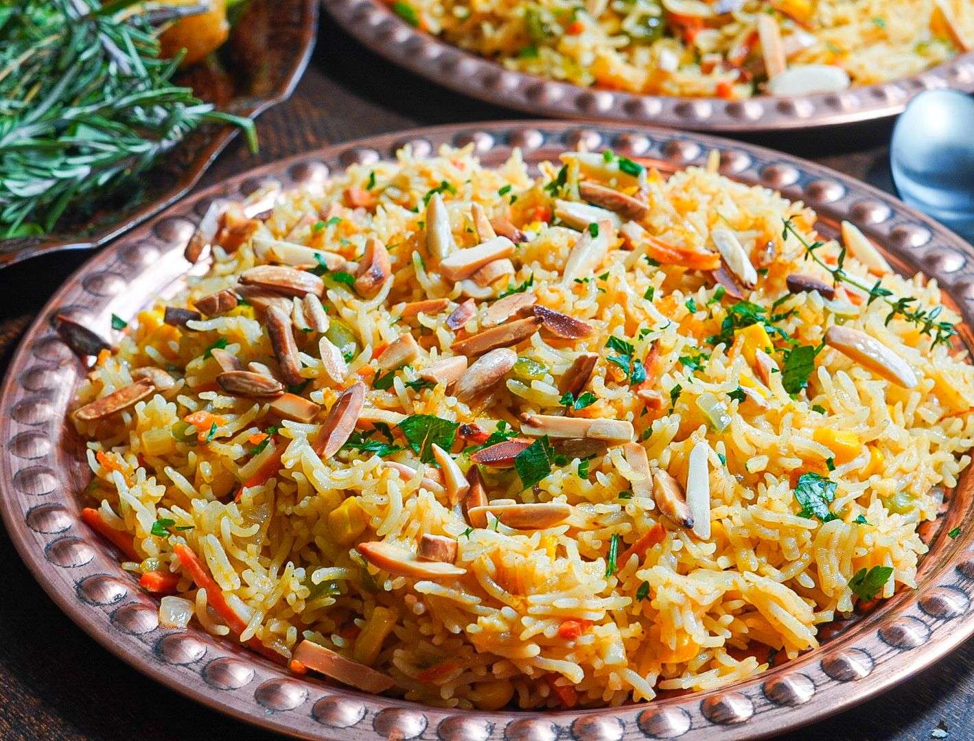 One-Pot Hearty Vegetable and Rice Pilaf