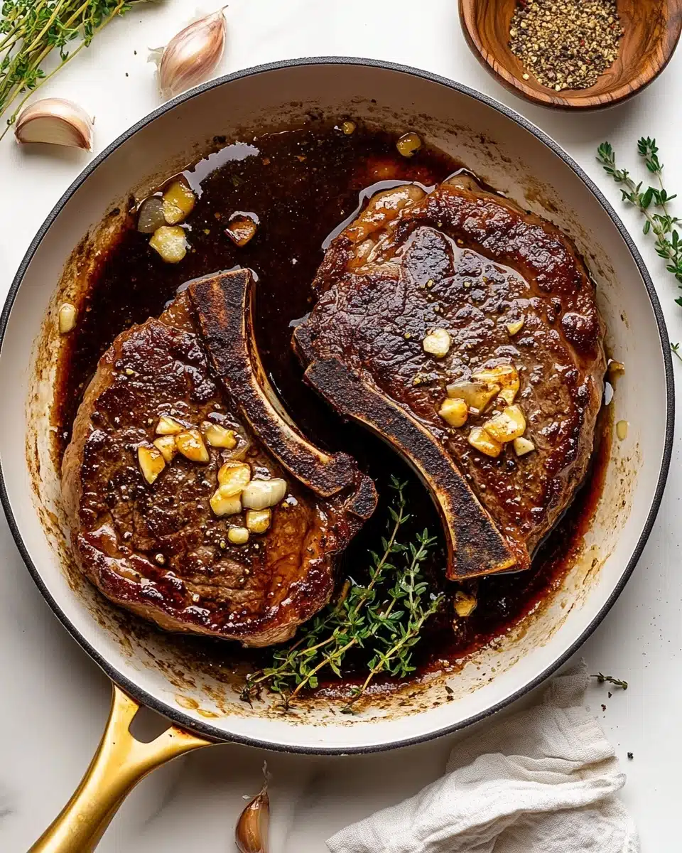 Pan-Seared SC Model Steak with Spiced Citrus Glaze