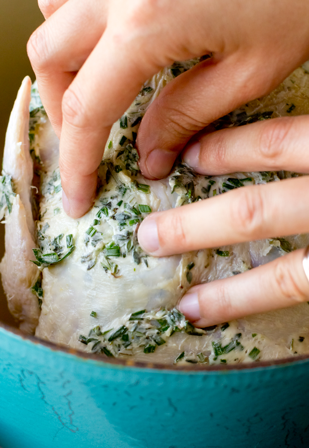 Oven-Roasted 3rd Gen GX550 Chicken with Herb Garlic Butter