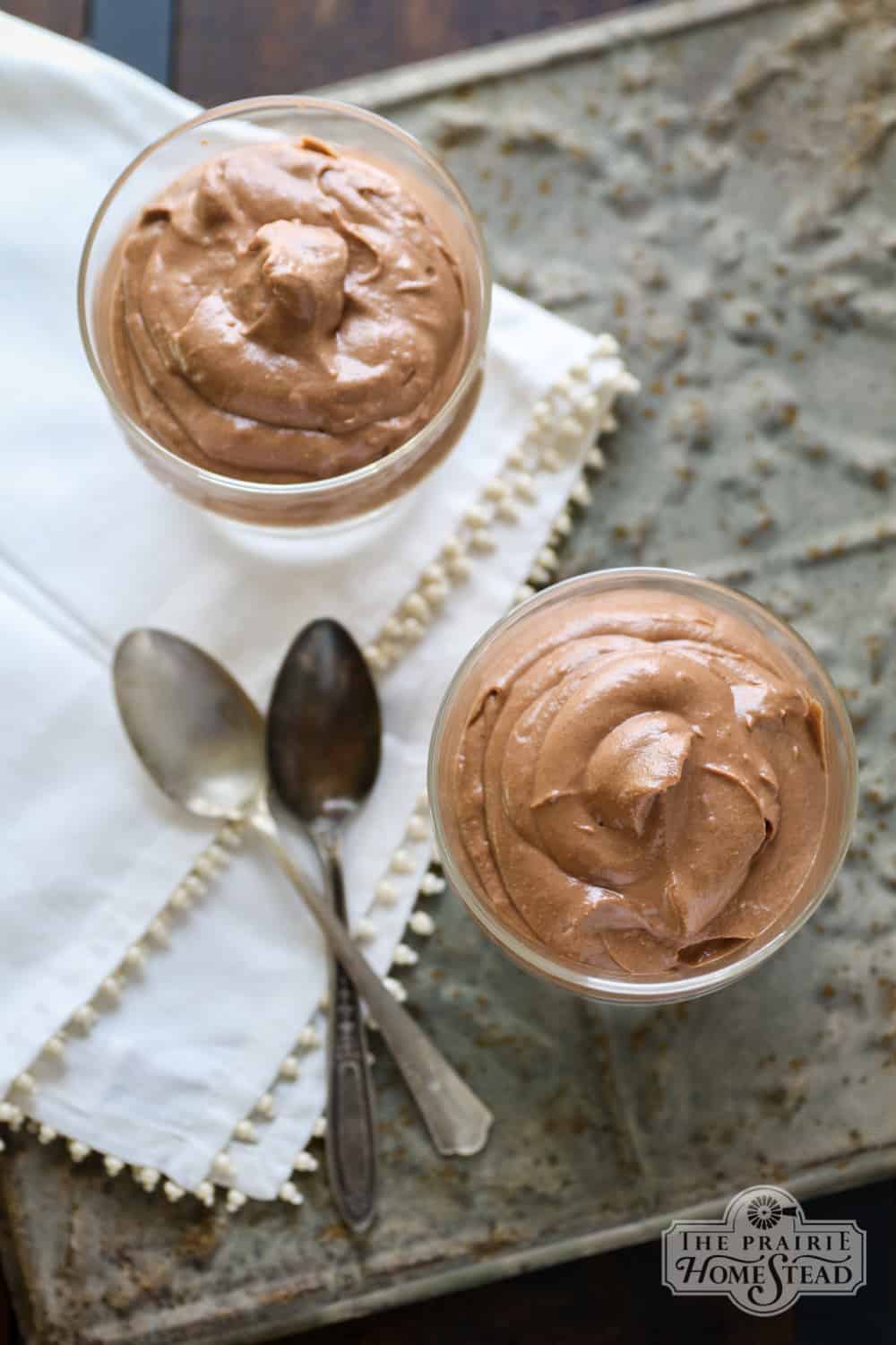 Aperol-Infused Chocolate Mousse with Orange Zest