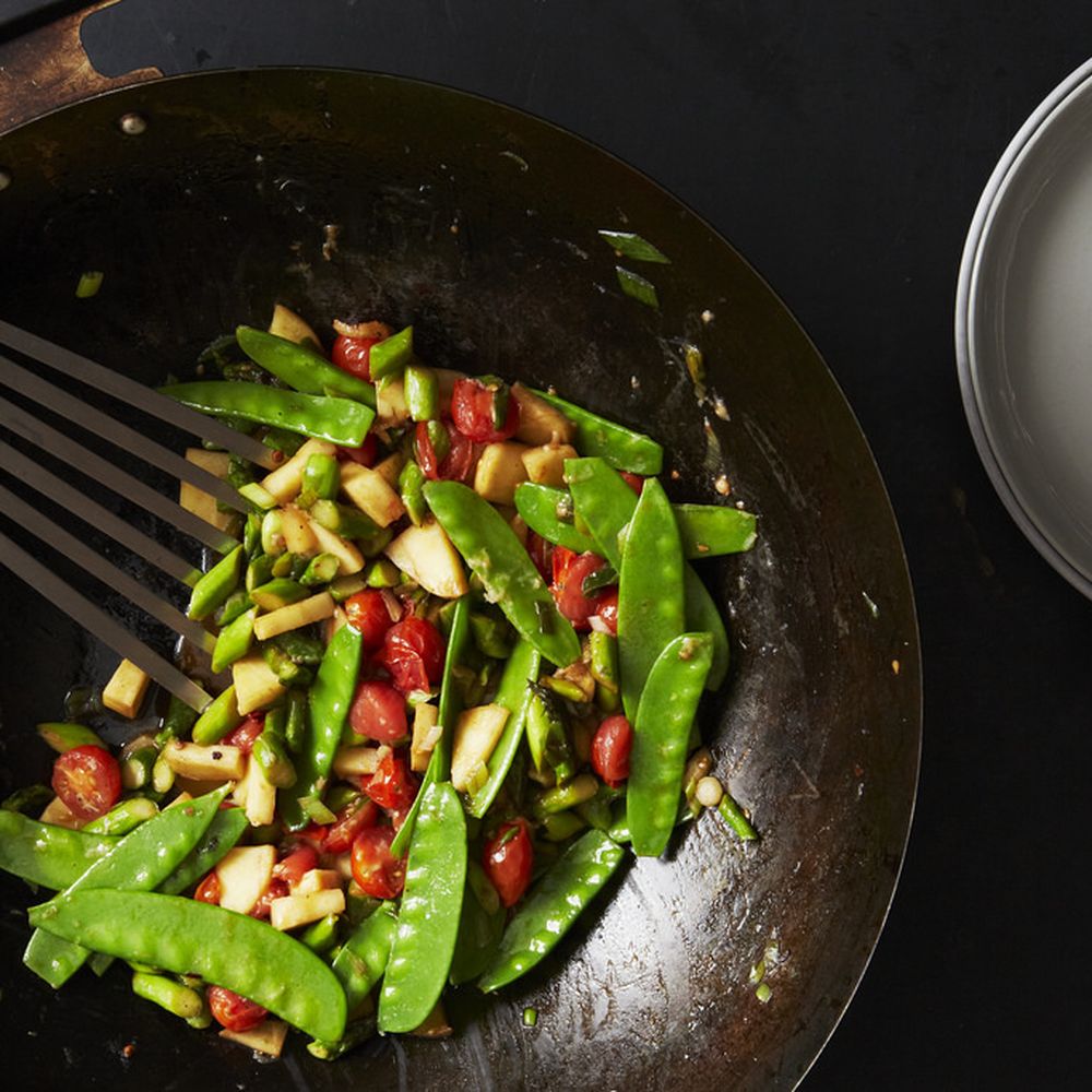 Spring Vegetable Stir-Fry with Sesame