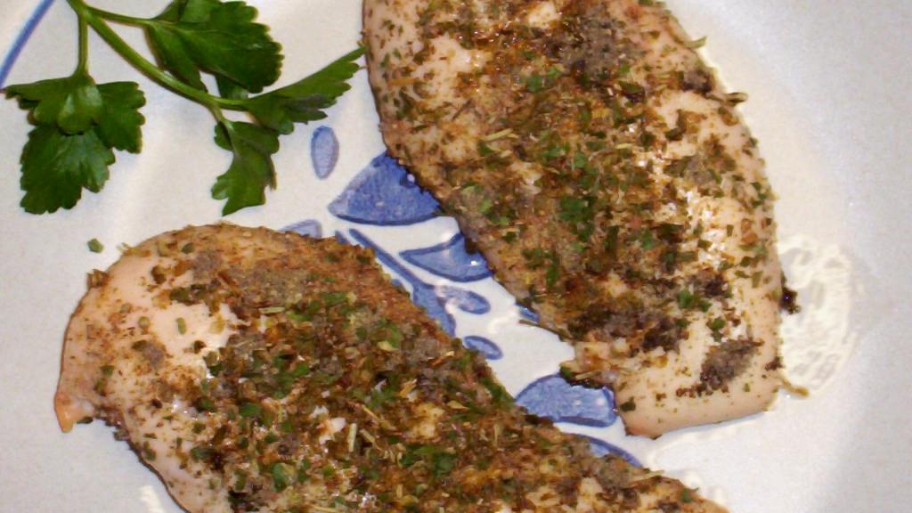 Herb-Crusted Spring Chicken Breasts