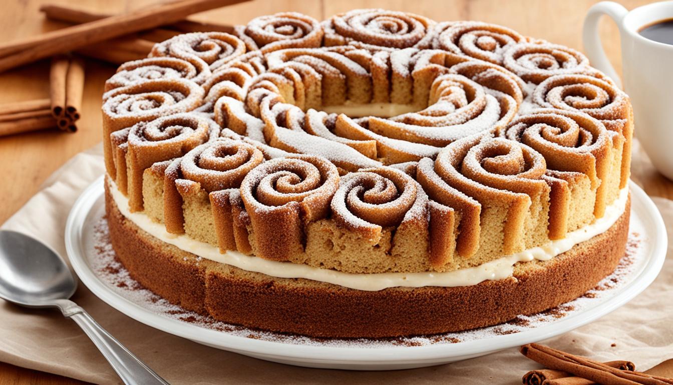 King Cake-Inspired Cinnamon Swirl Coffee Cake