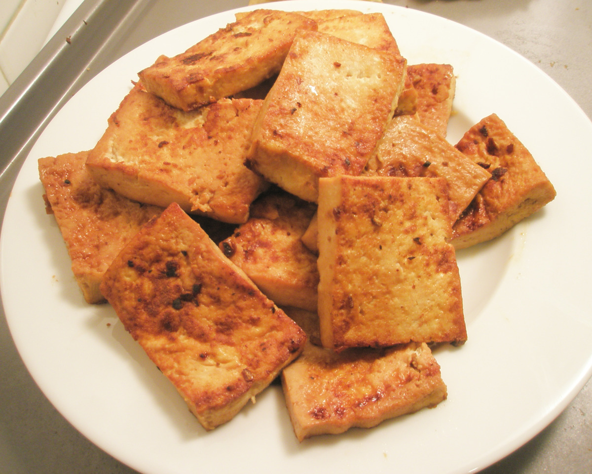 Supercharged Stir-Fried Tofu with Garlic and Ginger