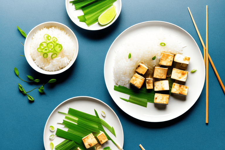 Vietnamese-Inspired Lemongrass Tofu Stir Fry with Jasmine Rice