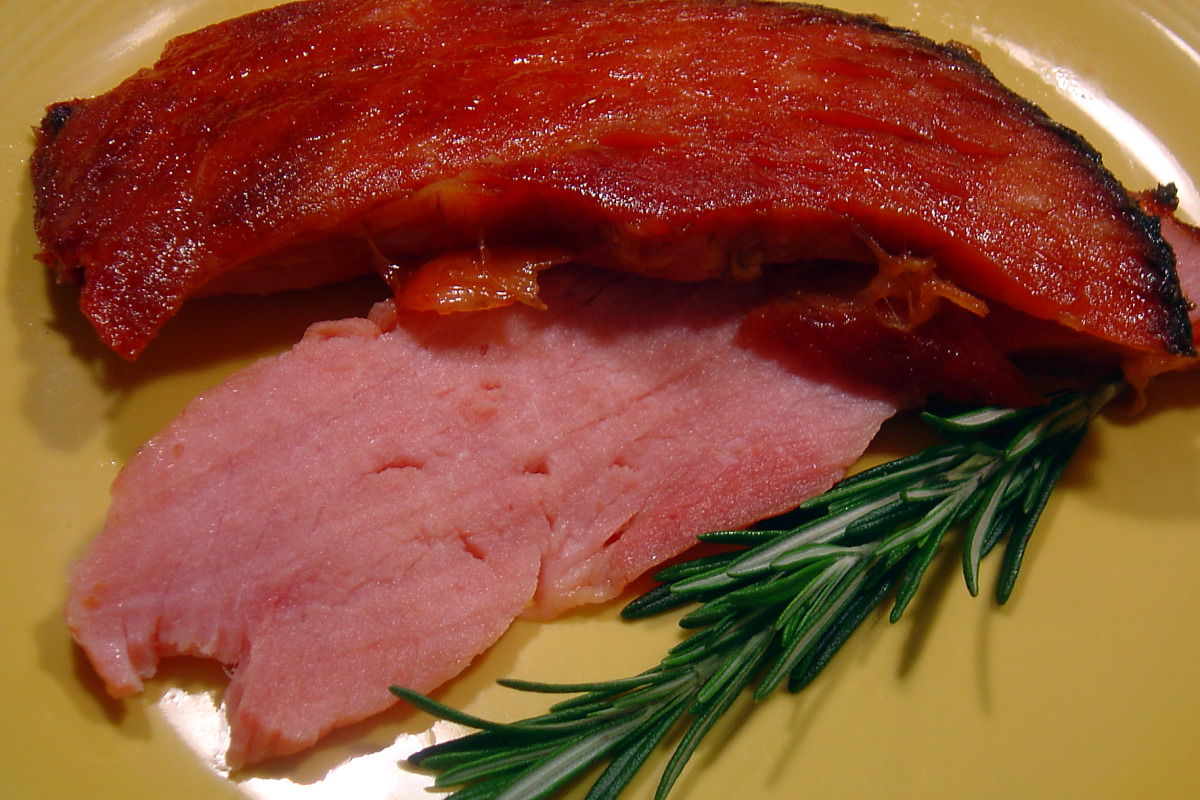 Oven-Roasted Honey Brown Sugar Ham with Star Anise and Cloves