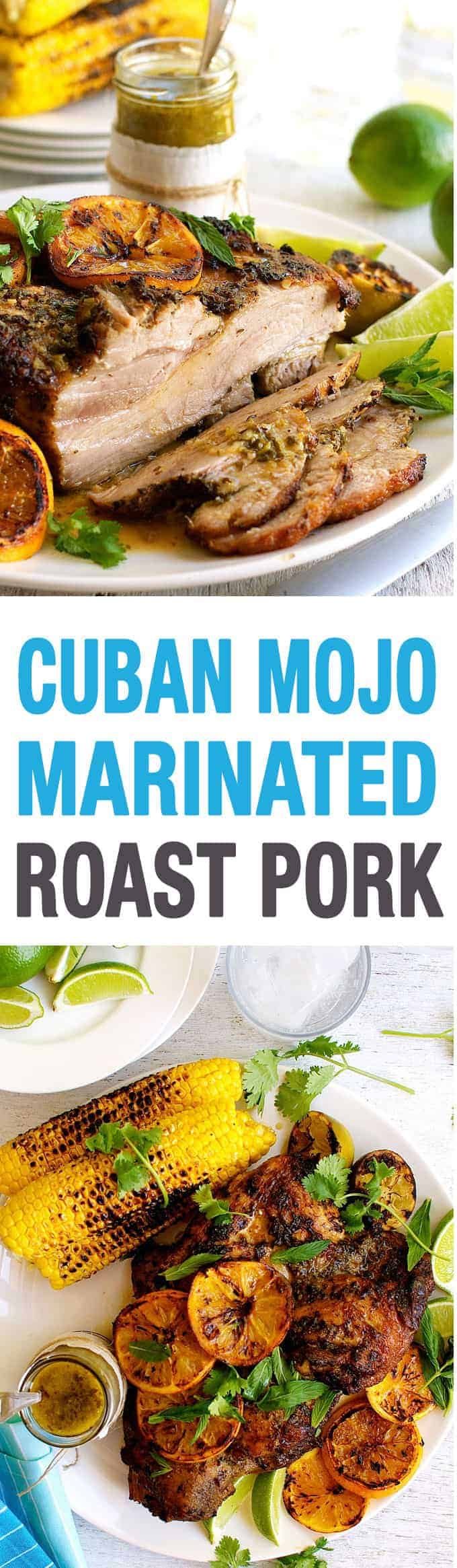 Sheet Pan Mojo-Marinated Pork with Roasted Plantains