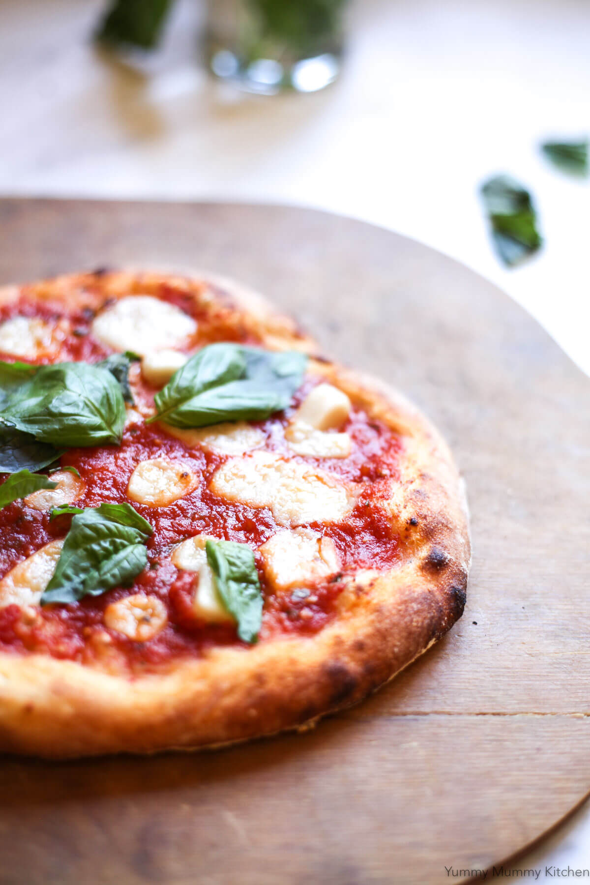 Neapolitan-Style Thin Crust Pizza with San Marzano Tomato Sauce