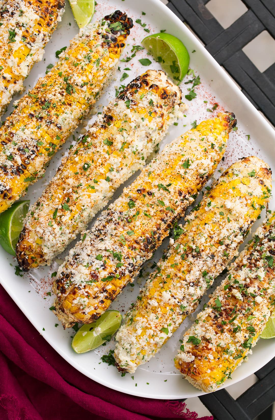 Mexican Street-Style Elote with Chili-Lime Mayo