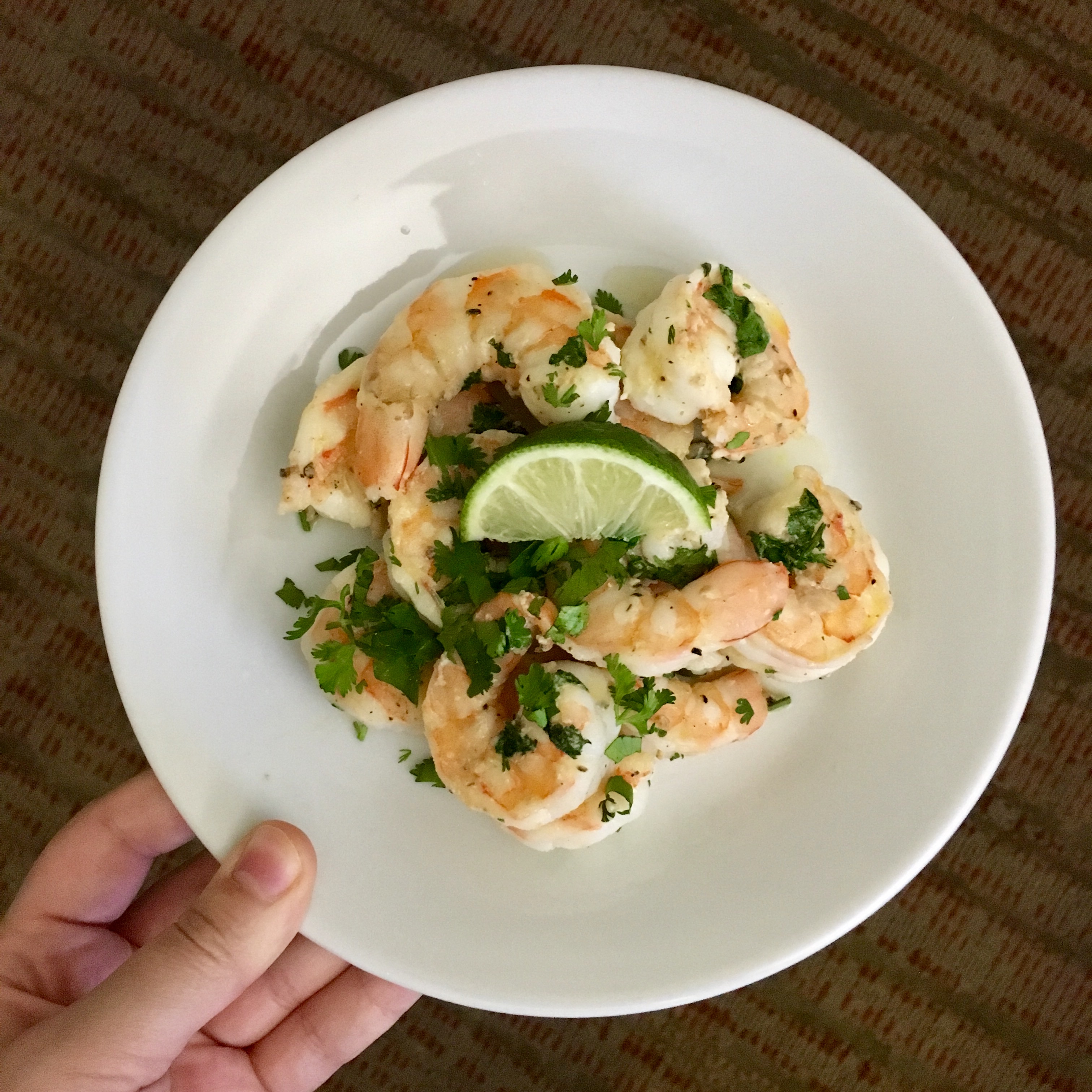 Sautéed Garlic Butter Shrimp with Cilantro Lime Rice