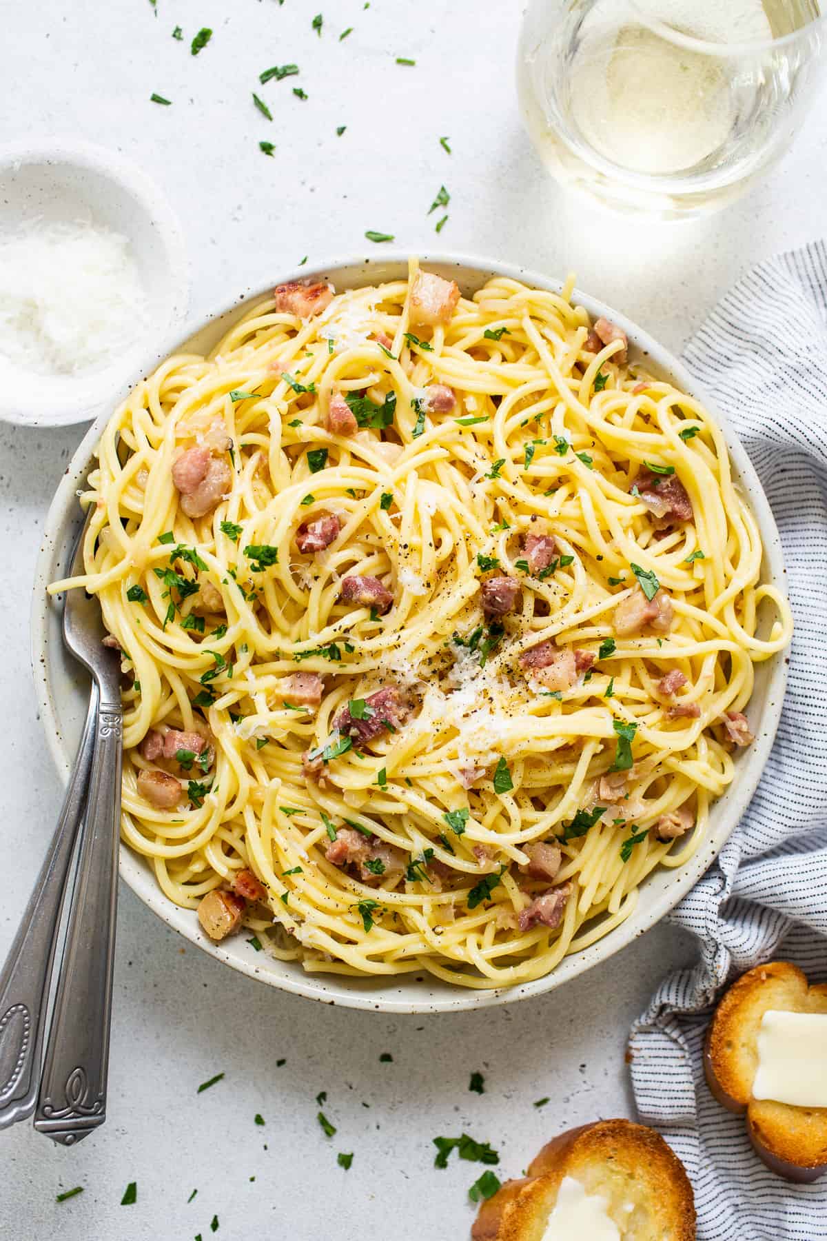 Popular Pasta Carbonara