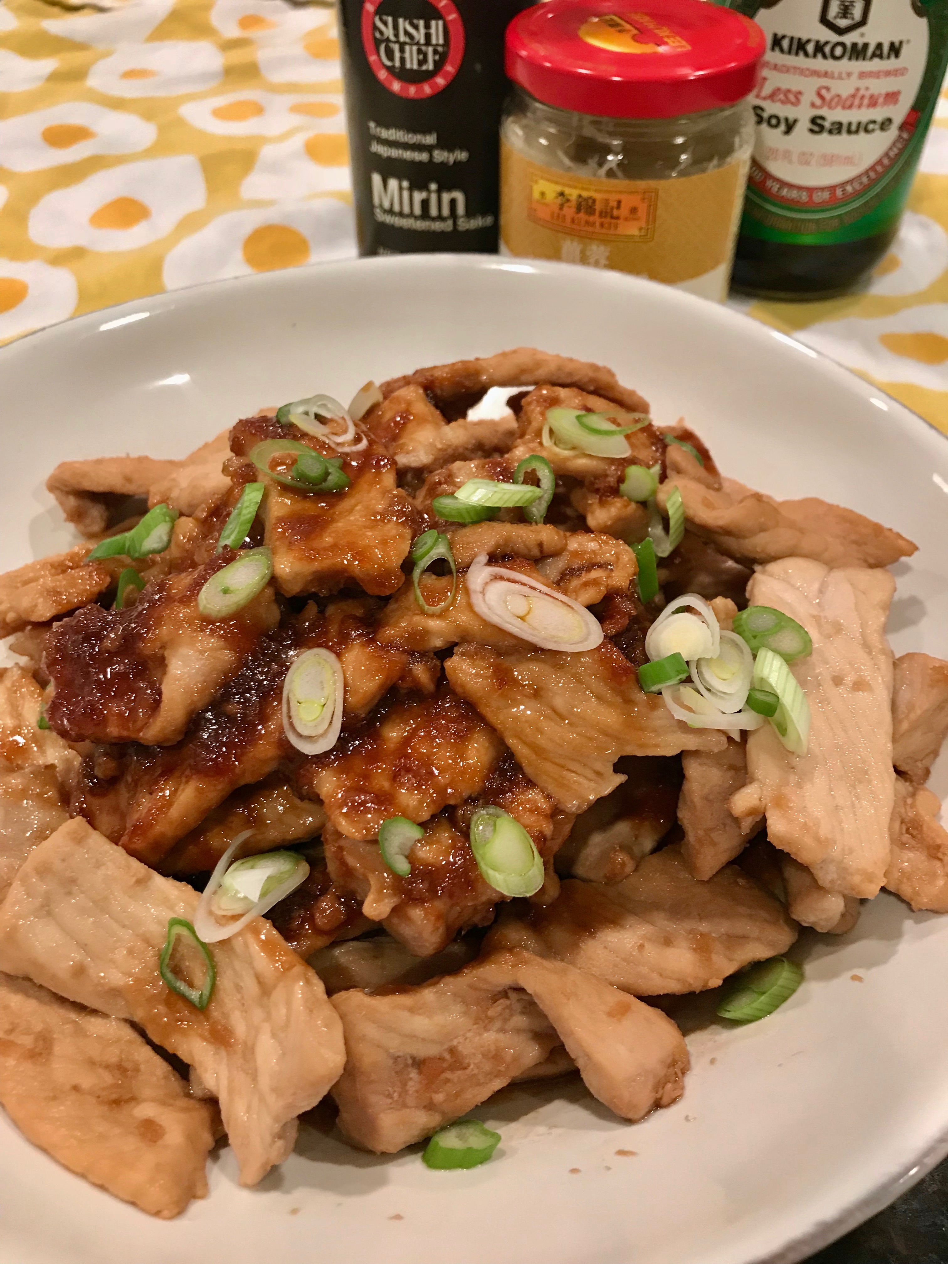 Quick Stir-Fried Pork with Ginger and Scallions