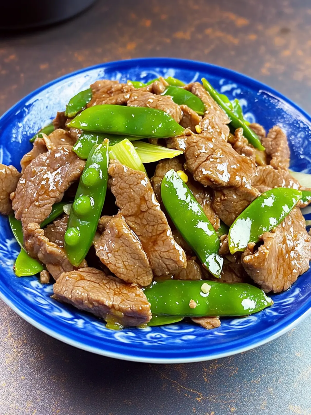 Spiced Beef Stir-Fry with Snow Peas and Ginger