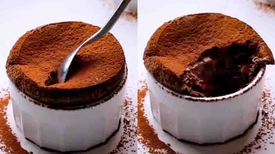 Ethiopian Coffee-Spiced Chocolate Soufflé