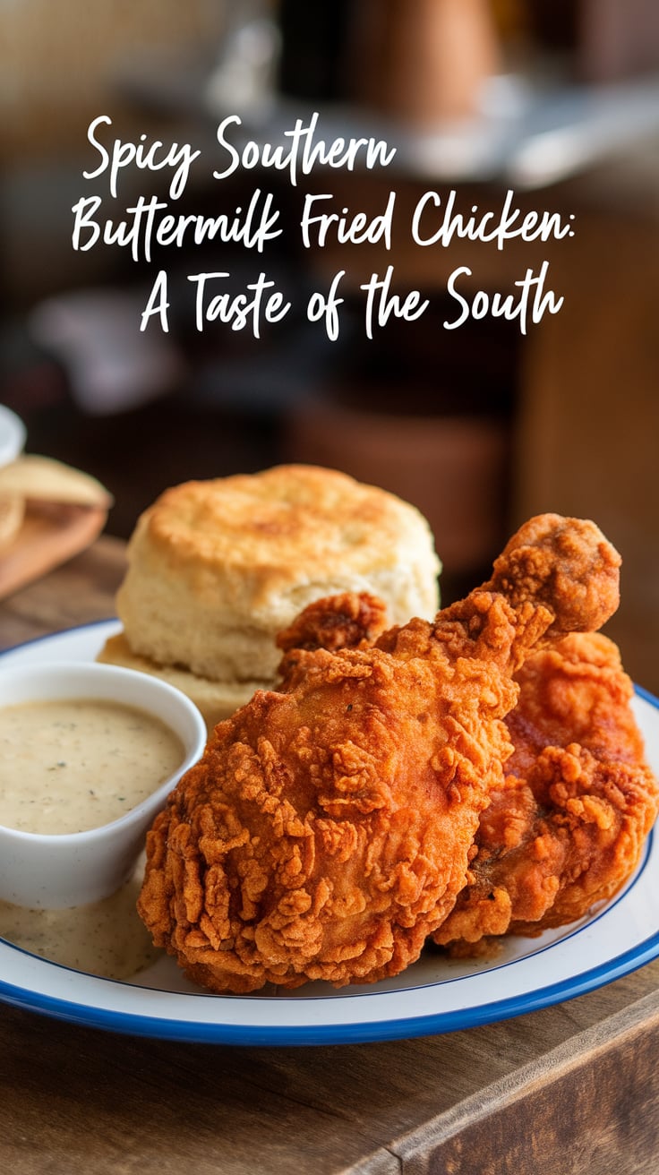 Spicy Memphis-Style Fried Chicken with Buttermilk Brine