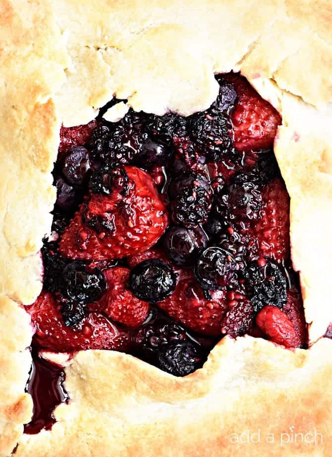 Infinite Dessert Tart with Mixed Berry Compote