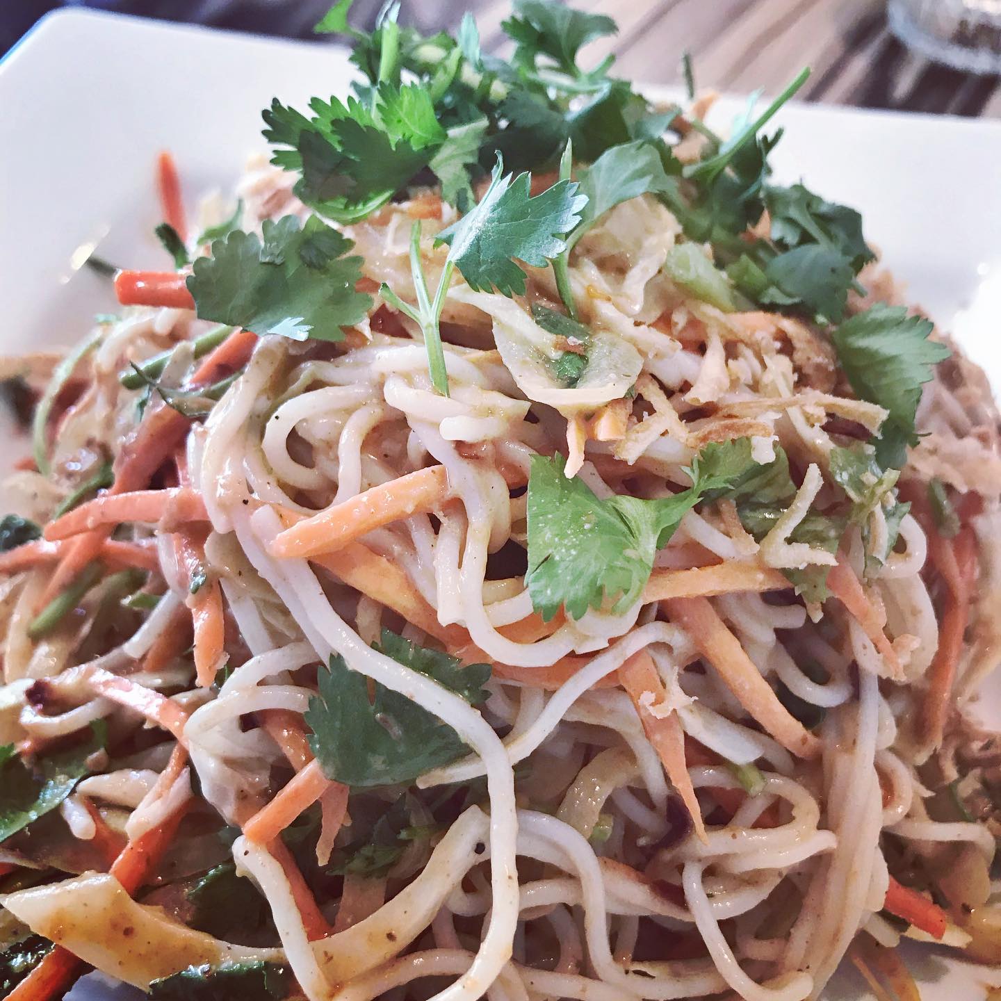 Burmese Coconut Noodle Salad with Lime and Peanuts