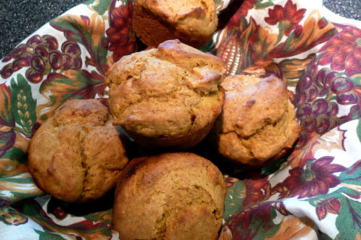 Bakery-Style Spiced Pumpkin Muffins