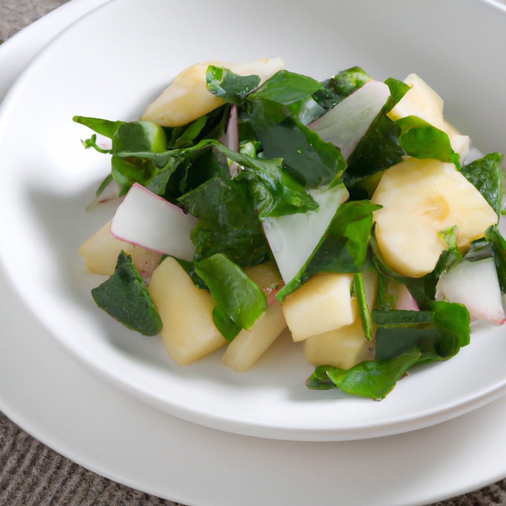Pineapple and Jicama Salad with Lime-Chili Dressing