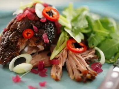 Slow-Roasted Pork Shoulder with Japanese Miso Glaze