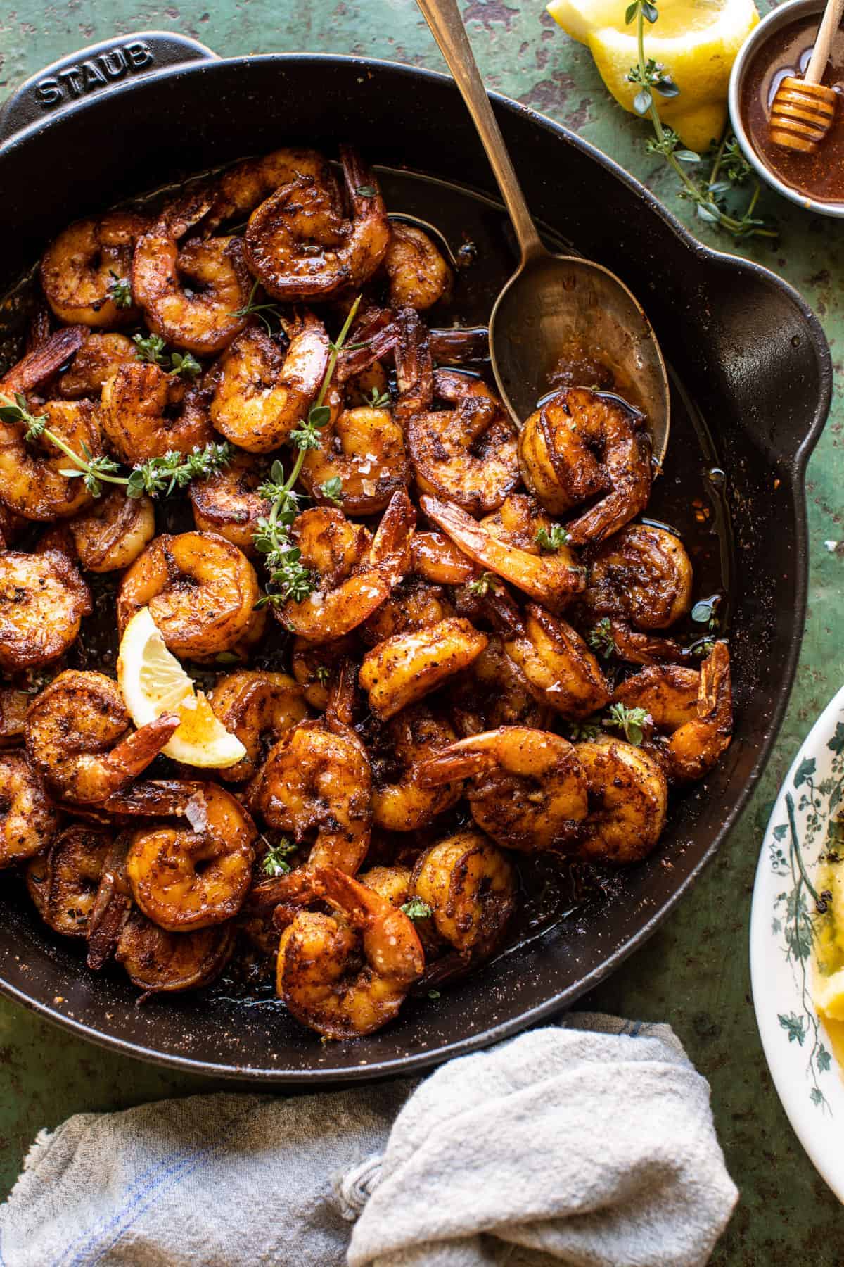Sautéed Gulf Shrimp with Spicy Cajun Butter