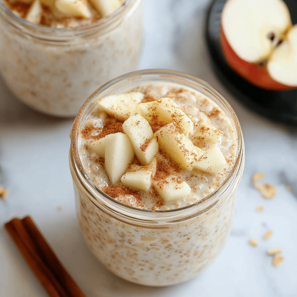 Apple and Cinnamon Overnight Oats