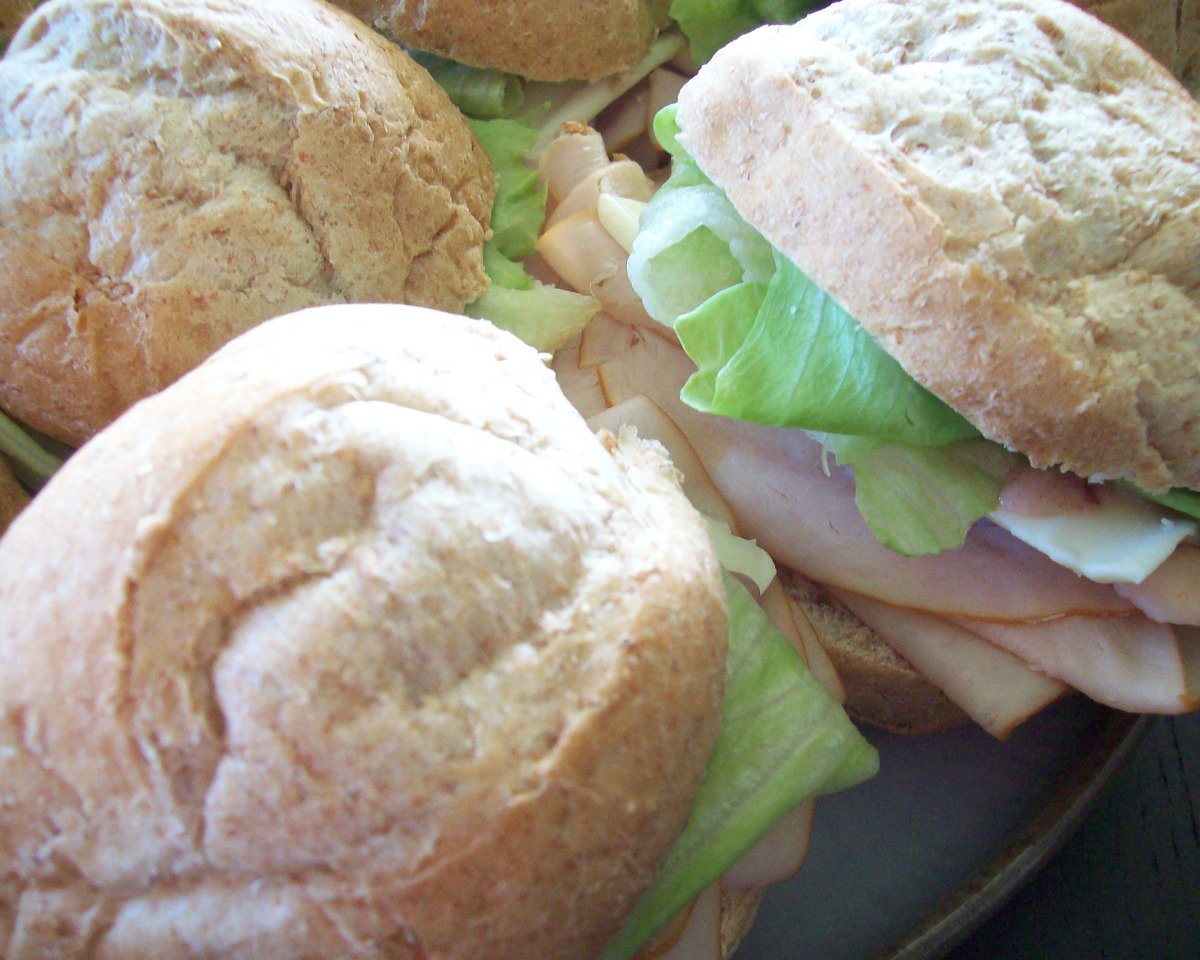 Next-Day Turkey Sandwich with Cranberry Aioli and Arugula