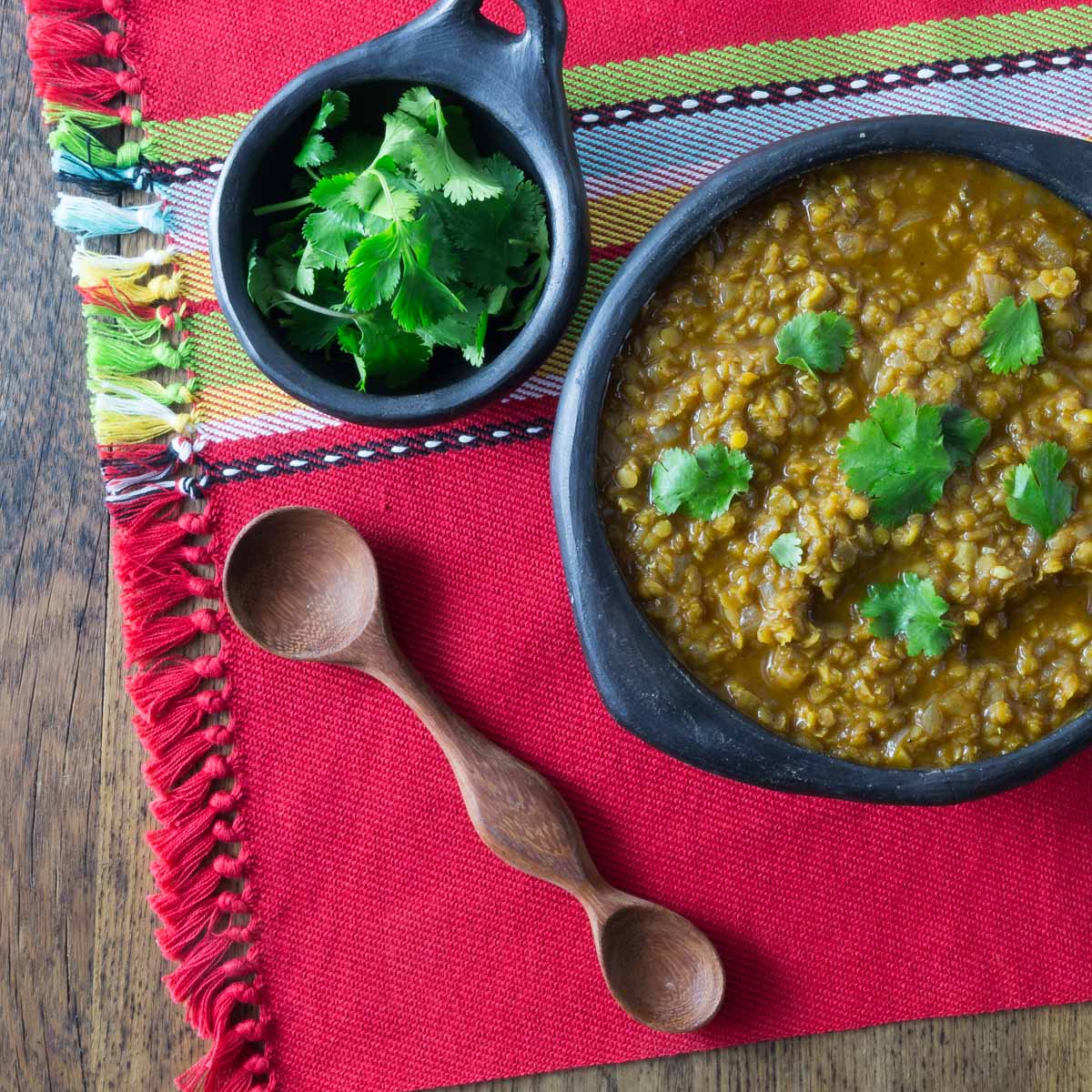 Ethiopian-Inspired Lentil Misir Wot with Berbere and Tomato