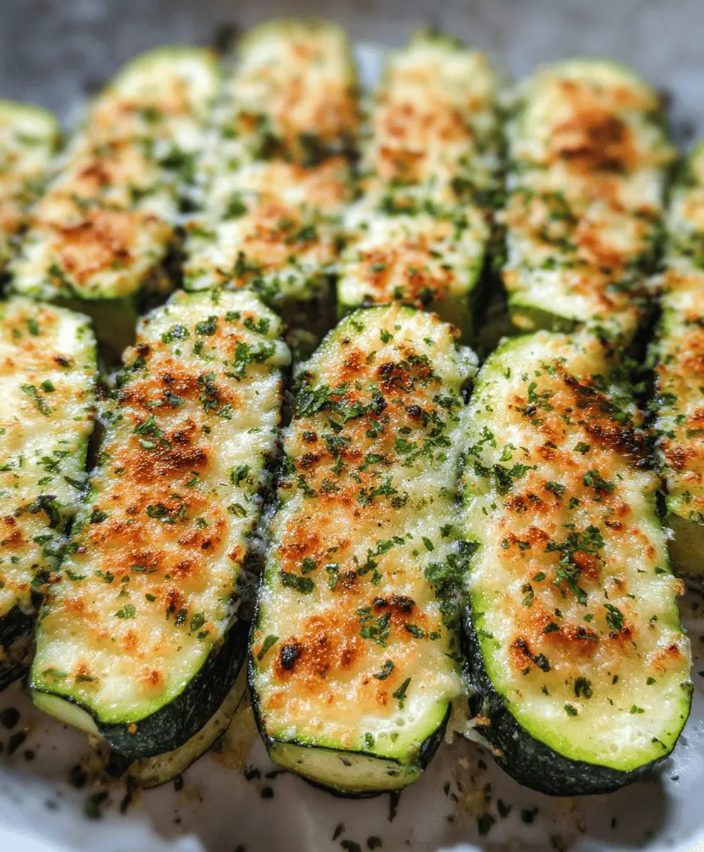 Baked Italian-Style Zucchini Parmesan with Fresh Basil