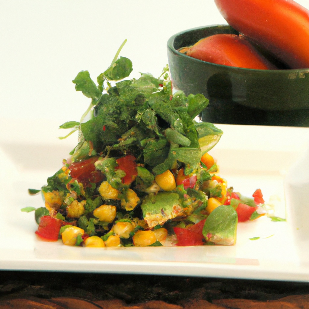 Half-Sweet Corn Salad with Chili-Lime Vinaigrette