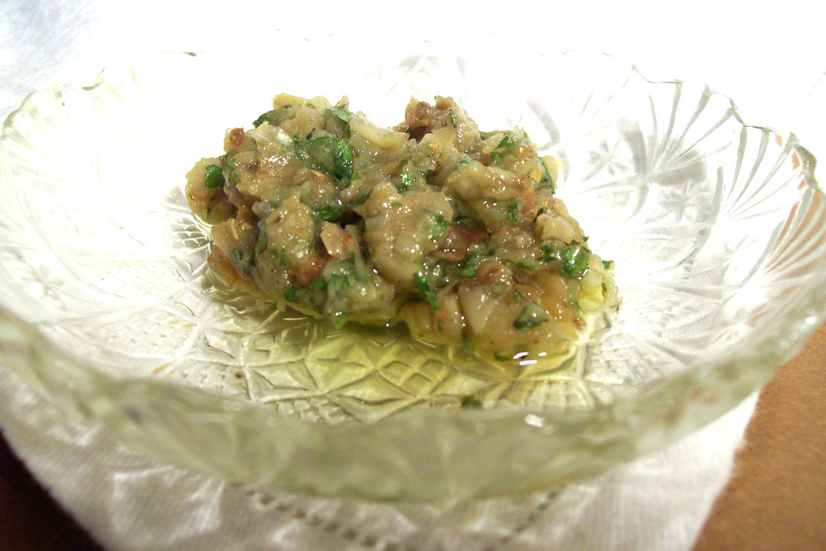 Sautéed Bitter Herbs with Olive Oil and Garlic