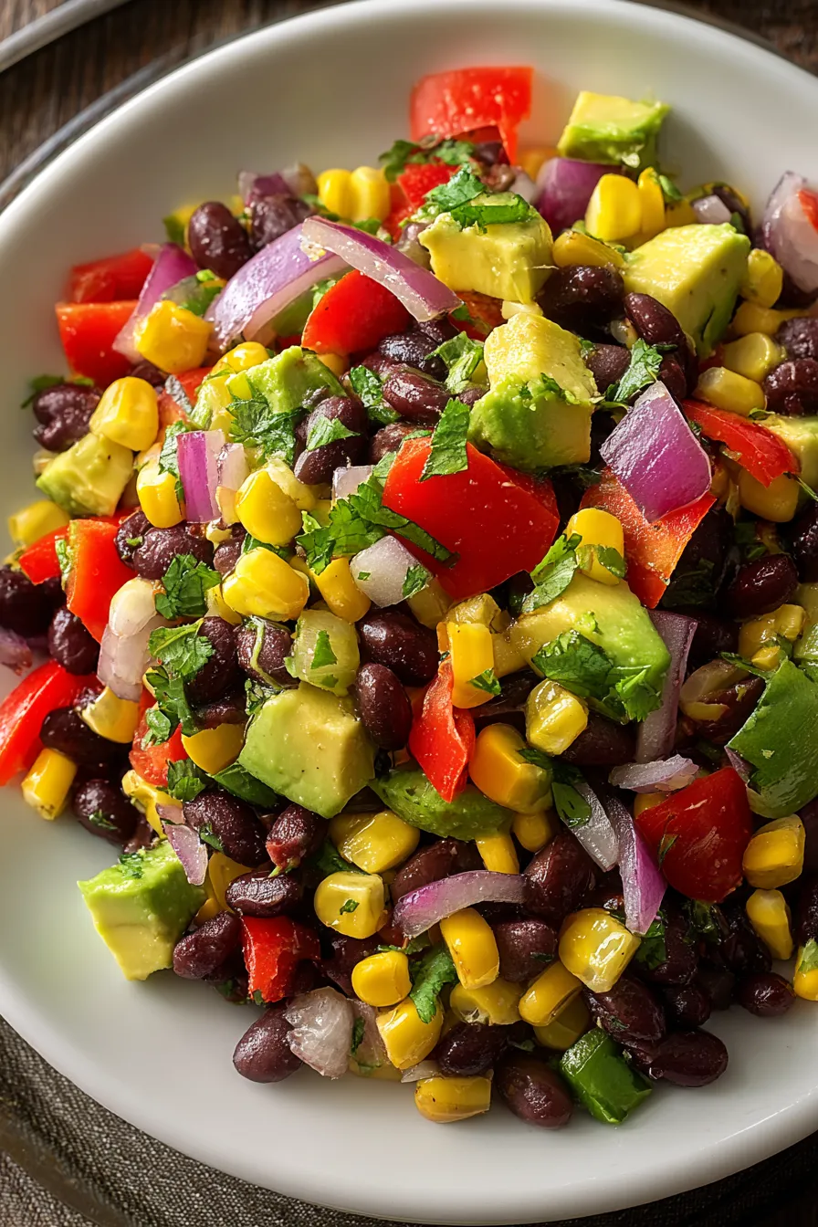 City-Style Black Bean and Corn Salad