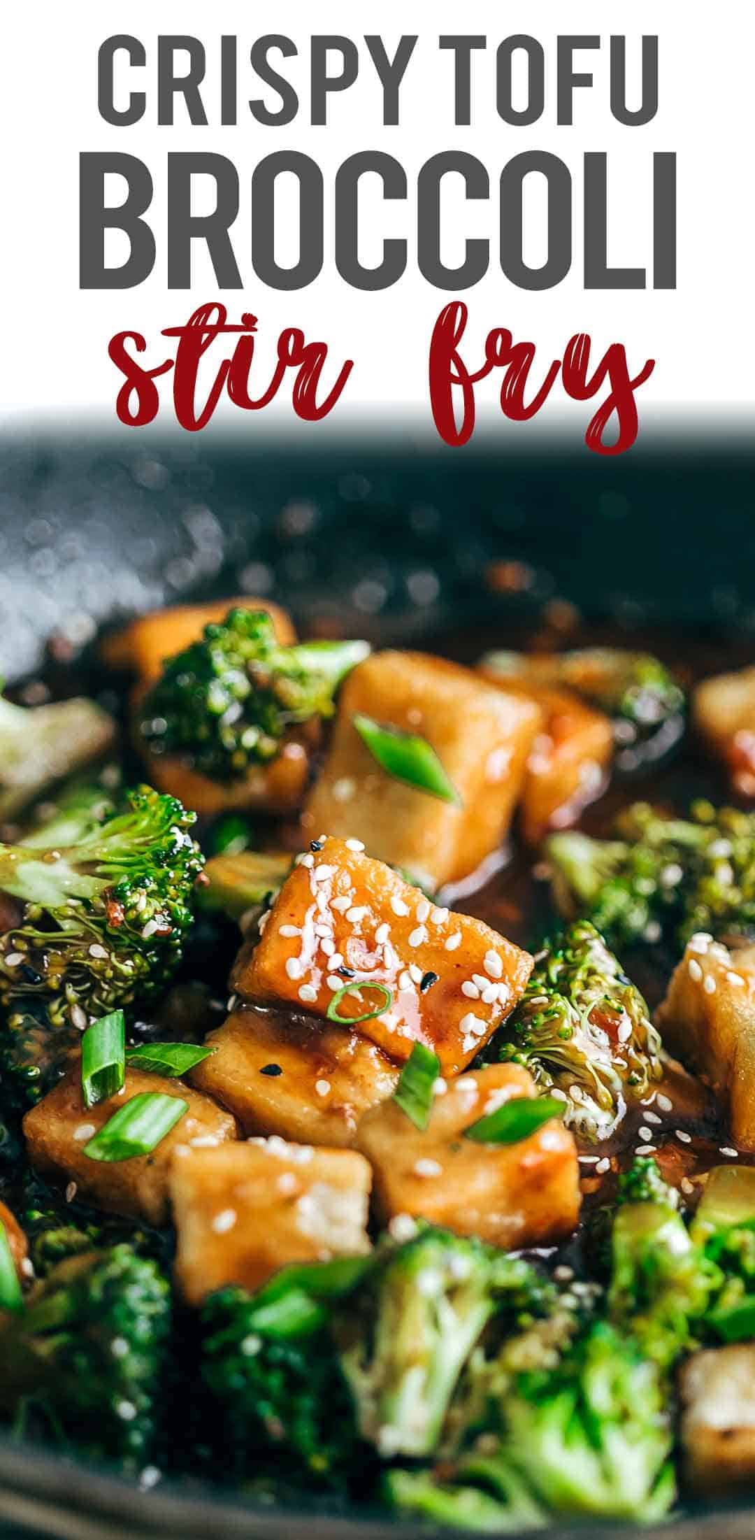 Crispy Tofu Stir-Fry with Broccoli and Bell Peppers