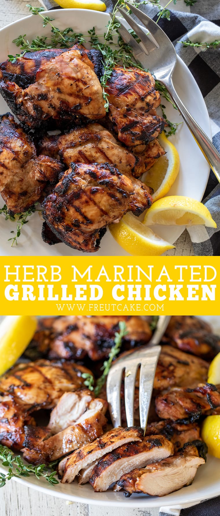 Grilled Herb-Marinated Chicken with Memorial Day BBQ Glaze