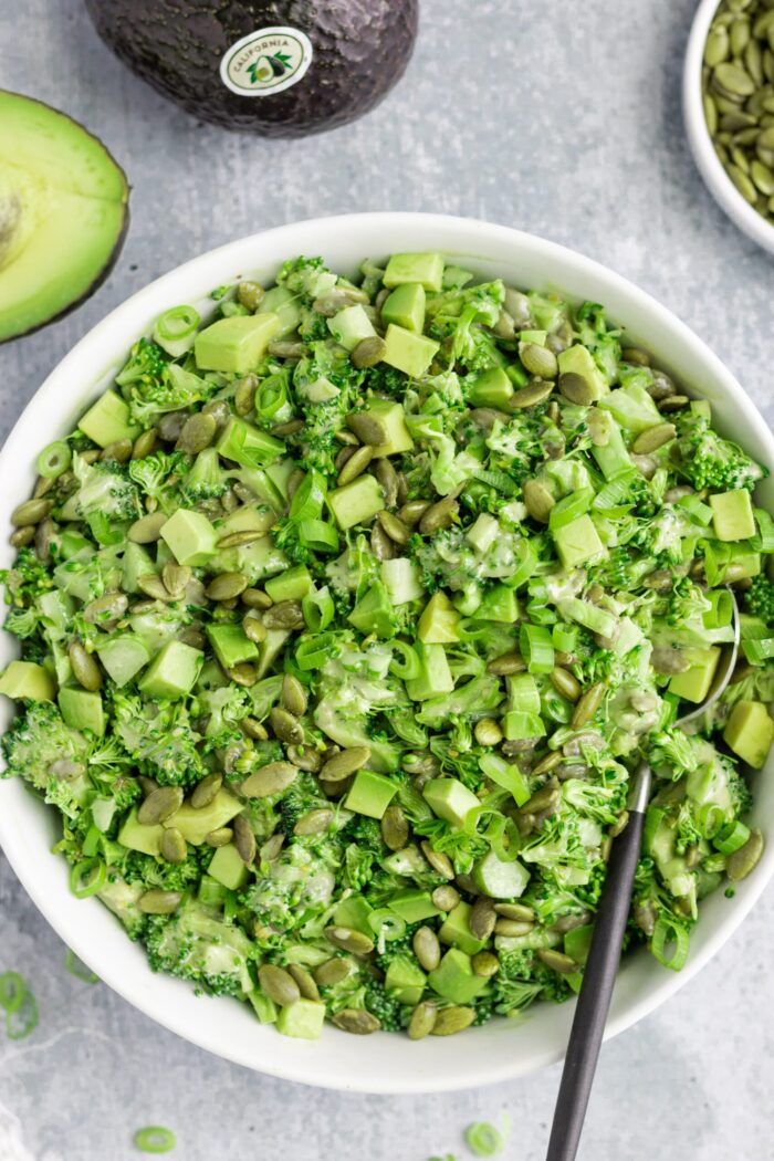 Avocado-Broccoli Skin Soothing Salad