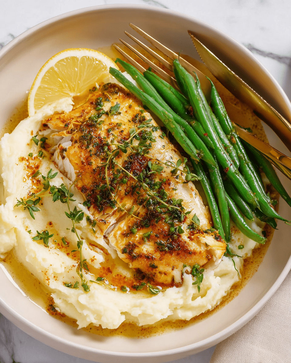 Pan-Seared Mahi Mahi with Citrus-Butter Sauce