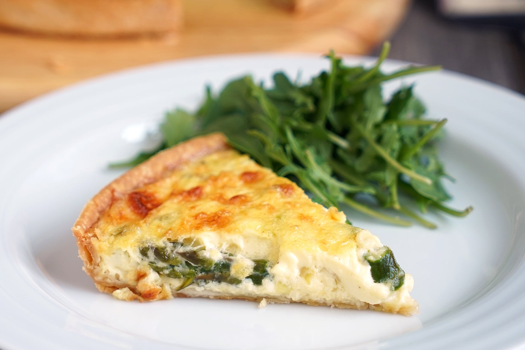 Herb-Infused Spring Quiche