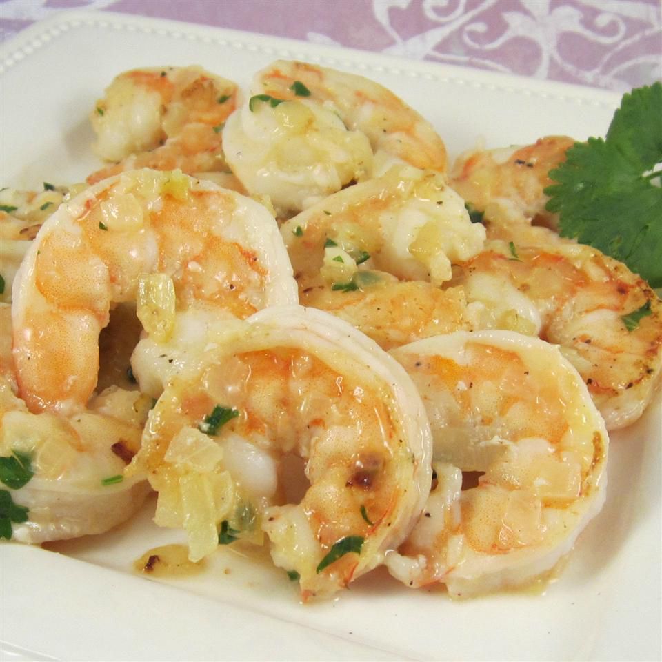 Sautéed Garlic Shrimp with Citrus and Cilantro